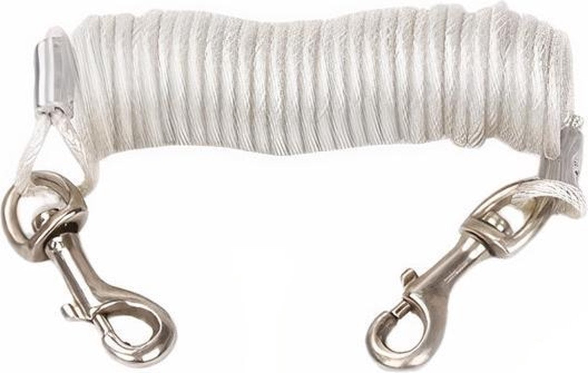 M-pets Hondenaanleglijn Swirl 360 Cm Wit