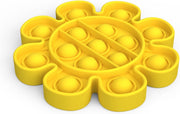 ColourFam fidget toys pop it | Gele Bloem | Stress verlagend | Fidget popper | Fidget speelgoed | fidget toys pop it tiktok | fidget pad | Stress verlagend | Speelgoed voor Autisme Adhd / Angst Focus | | Pop it game