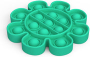 ColourFam fidget toys pop it | Groene Bloem | Stress verlagend | Fidget popper | Fidget speelgoed | fidget toys pop it tiktok | fidget pad | Stress verlagend | Speelgoed voor Autisme Adhd / Angst Focus | | Pop it game