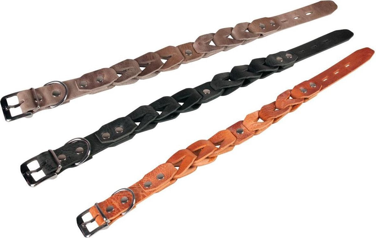 Collar connex 40cm 20mm redbrown verst/adj 33