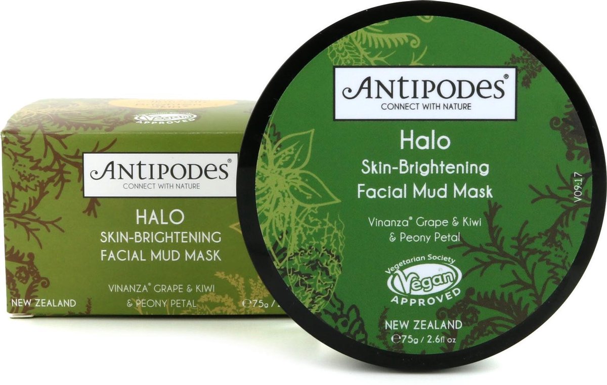 Antipodes Halo Facial Mud Masker - 75 gram
