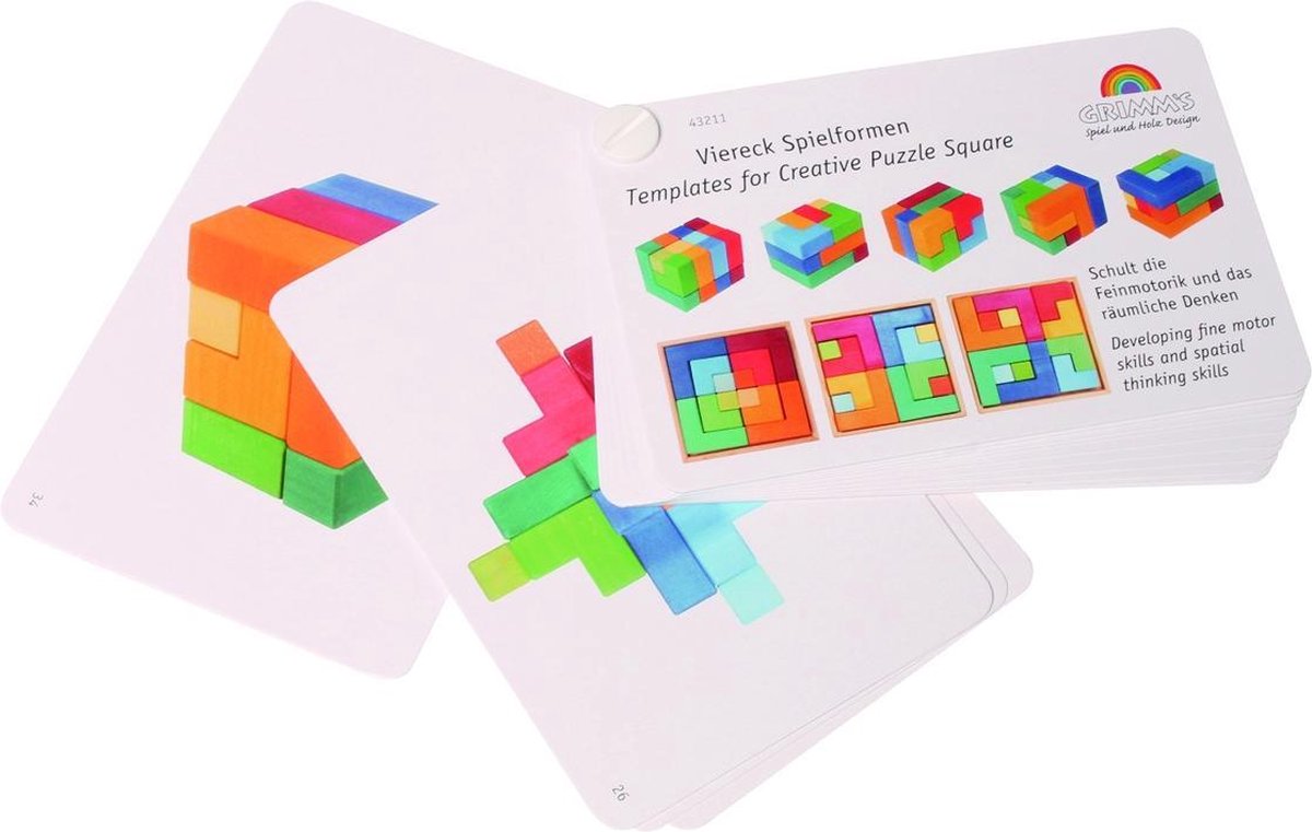 Grimm's Booklet for Creative Puzzle Square