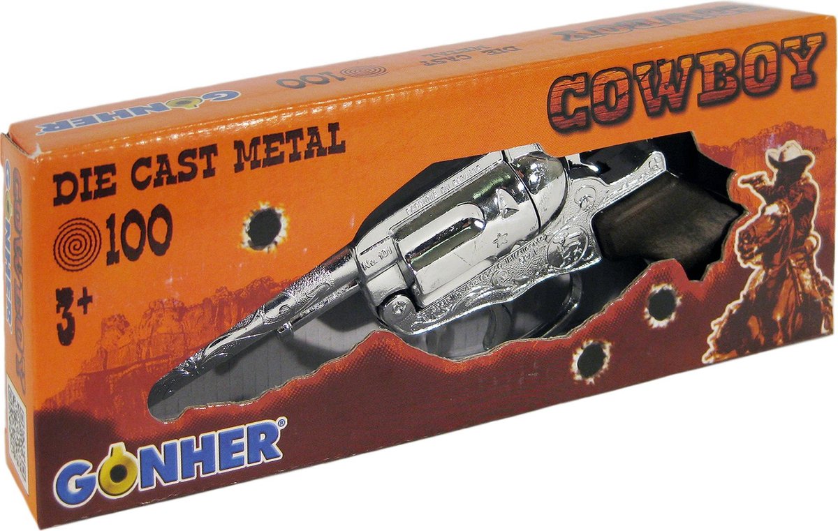 Gonher Revolver - 100 Schots