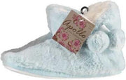 Apollo Sloffen Home Dames Elastomeer/textiel Blauw Maat 41-42