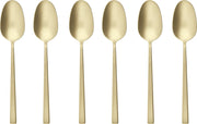 SAMBONET - Rock Antique PvD - Espressolepel s/6 Champagne