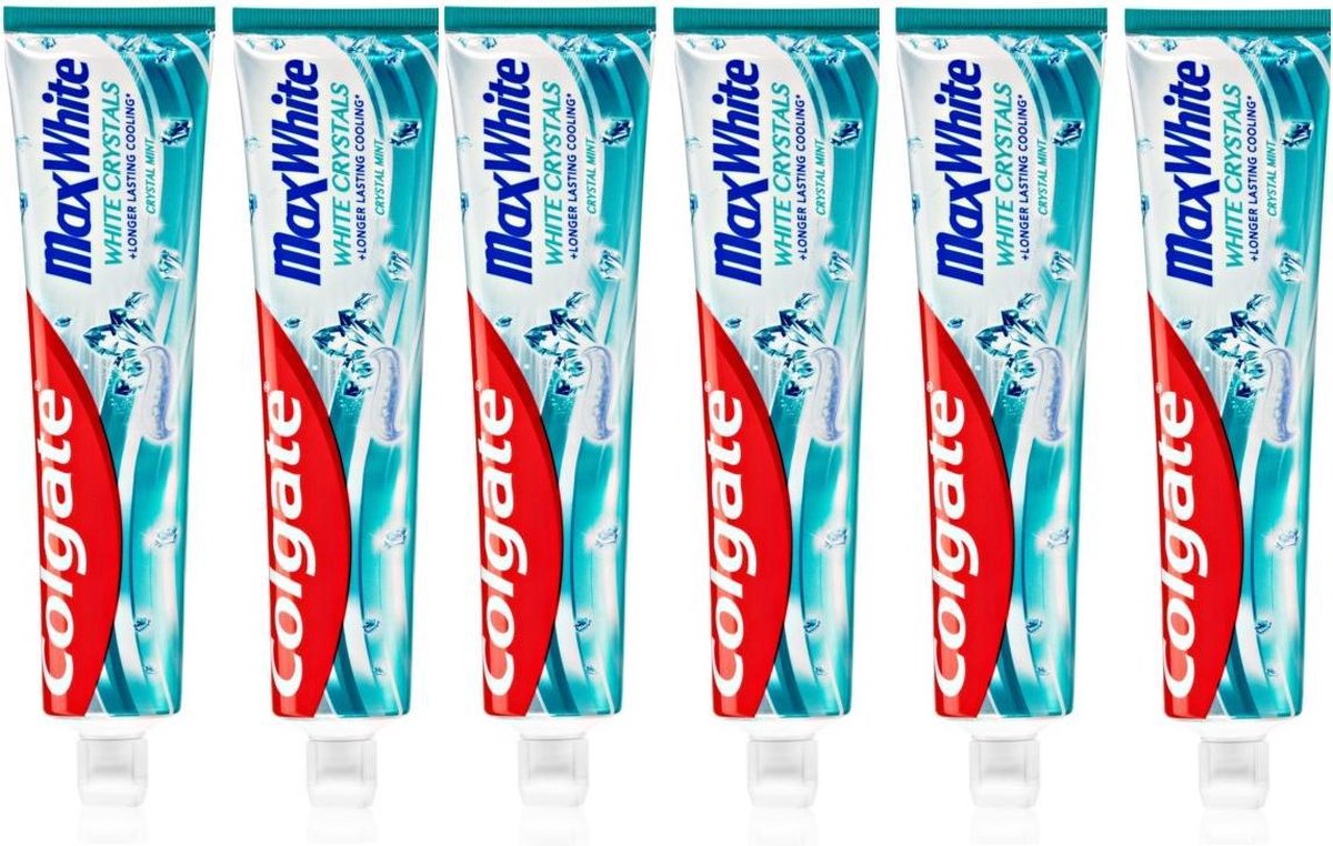 Colgate Max White Crystals 6 x 100 ml