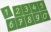 Schuurpapier Cijfers 0-9