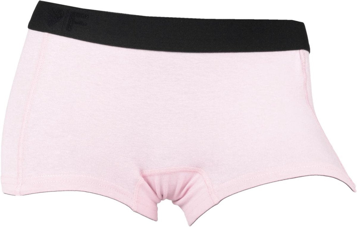 2-Pack Fun2Wear Dames boxershorts Barely Pink effen maat S/M