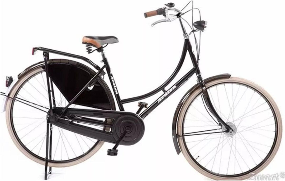 Avalon Classic De Luxe - Fiets - Vrouwen - Zwart - 50 cm