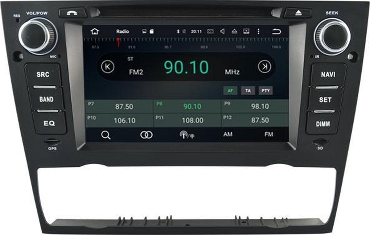 RV 5713 Android 9 Navigatie BMW E90 E91 E92 dvd carkit usb DAB+