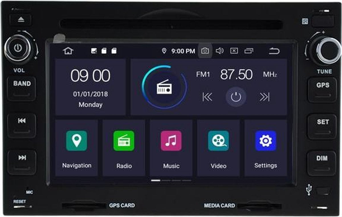 VW Android 10.0 Navigatie voor VW Golf/B5