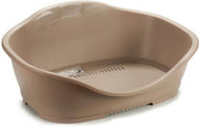 Pet Bed Beige Plastic 56 X 32 X 80 Cm