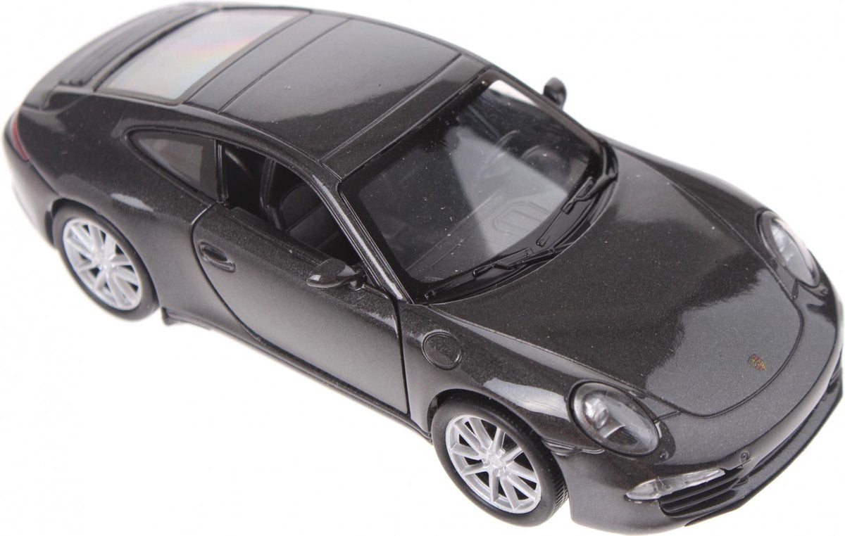 Welly Schaalmodel Porsche 911 Carrera S Antraciet
