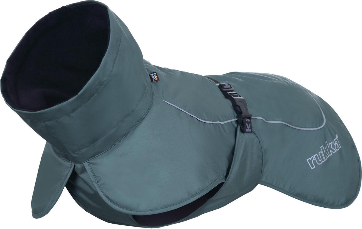 RukkaPets - Winterjas voor Honden - Olijf - Maat 25