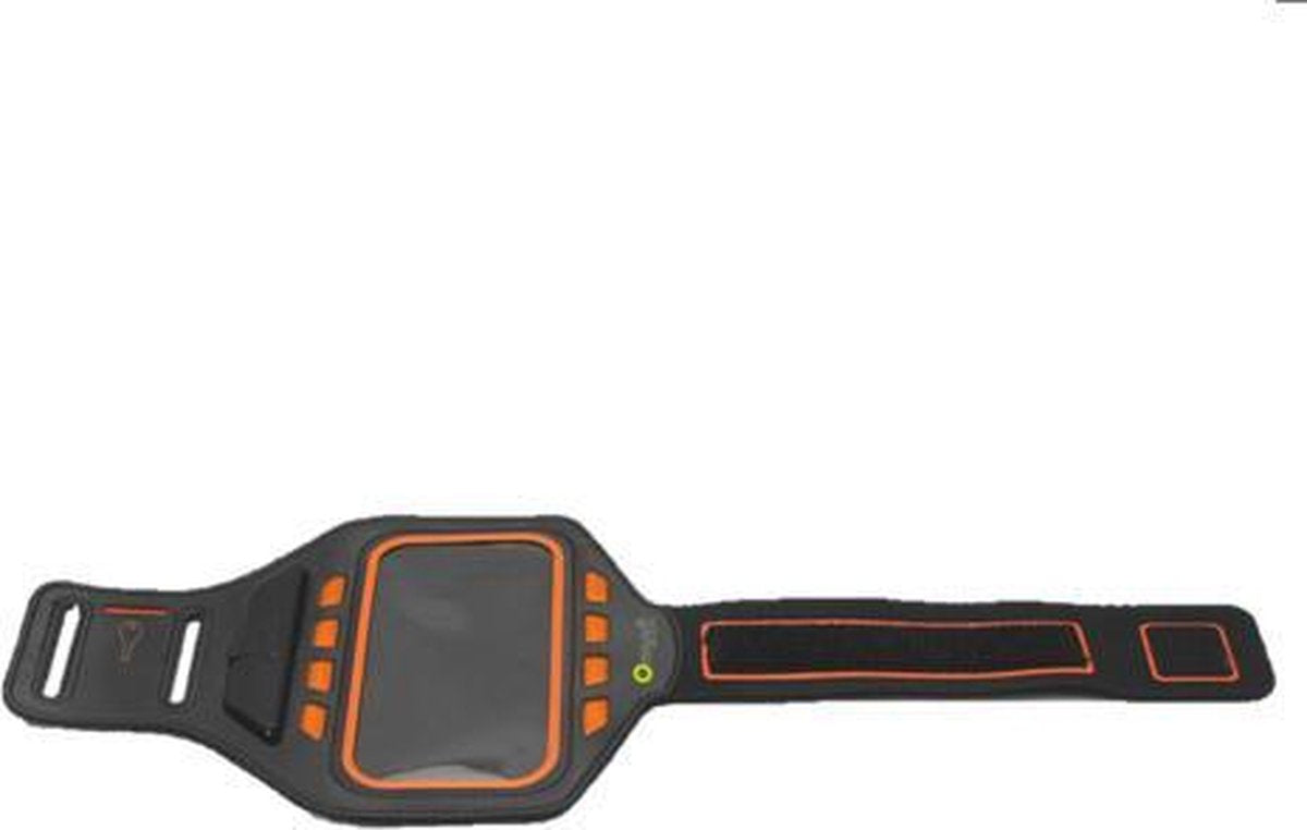 Muvit universele LED sportarmband maat XXL - Zwart