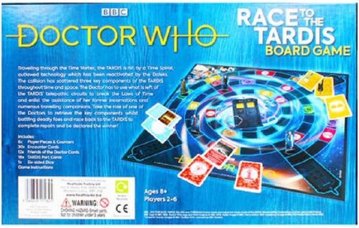 BBC Doctor Who Race to the Tardis Board Game