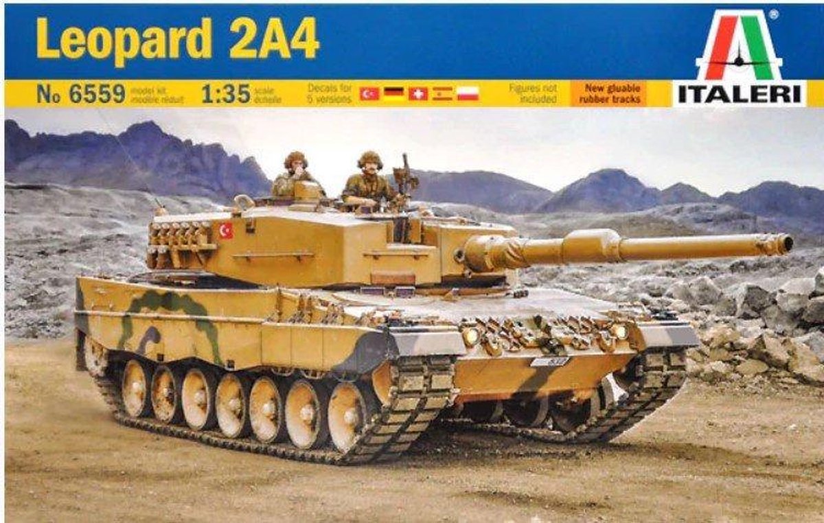 Italeri - Leopard 2a4 1:35 (Ita6559s)