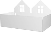 Roommate Opbergbakjes Twin House 22cm Wit