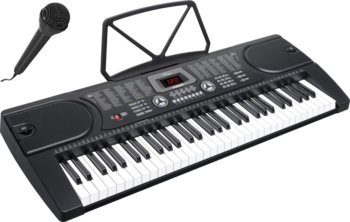 Áengus A289 keyboard 61 toetsen met Microfoon - opname functie