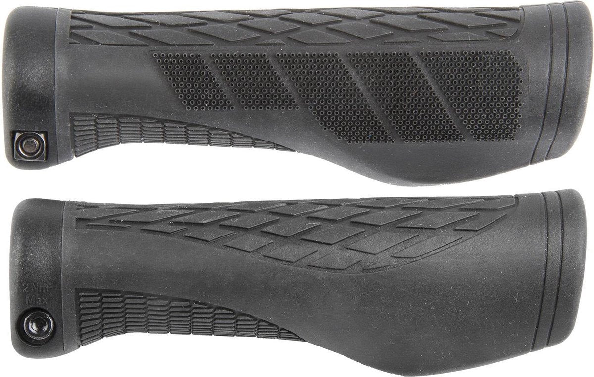 M-wave Handvatten 132 Mm Rubber Zwart Per Set