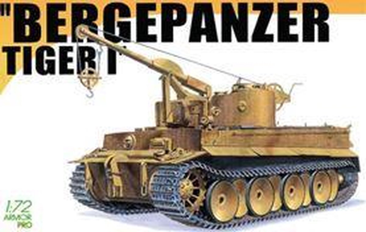 Dragon - Bergepanzer Tiger I W/zimmerit 1:72 (?/20) * - DRA7210 - modelbouwsets