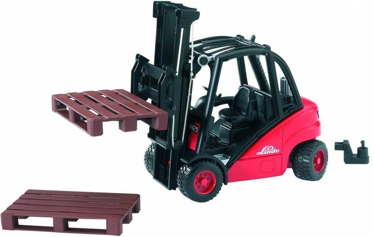 Bruder - Linde Gaffeltruck m. 2 paller (2511)