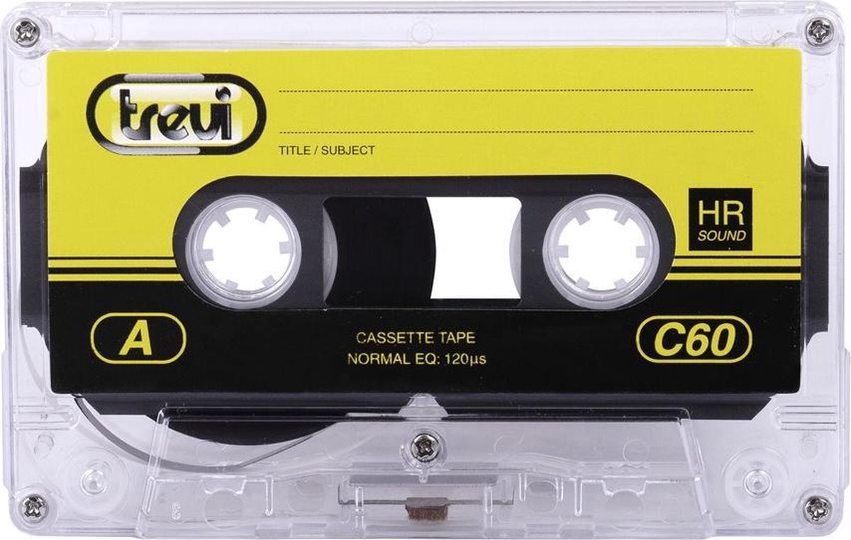 Trevi C60 HR Pack 4 Audio cassette 60 min 4 stuk(s)