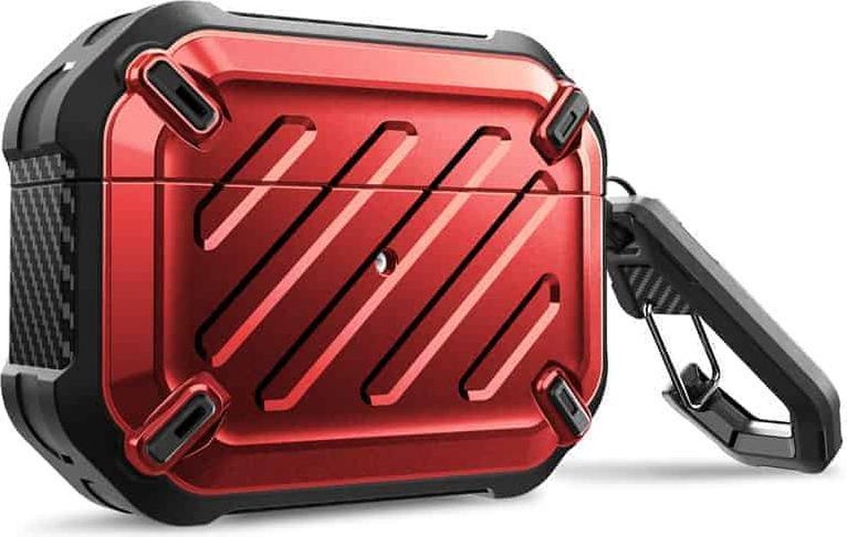 SUPCASE Unicorn Beetle Rugged Armor Apple AirPods Pro Case - Rood