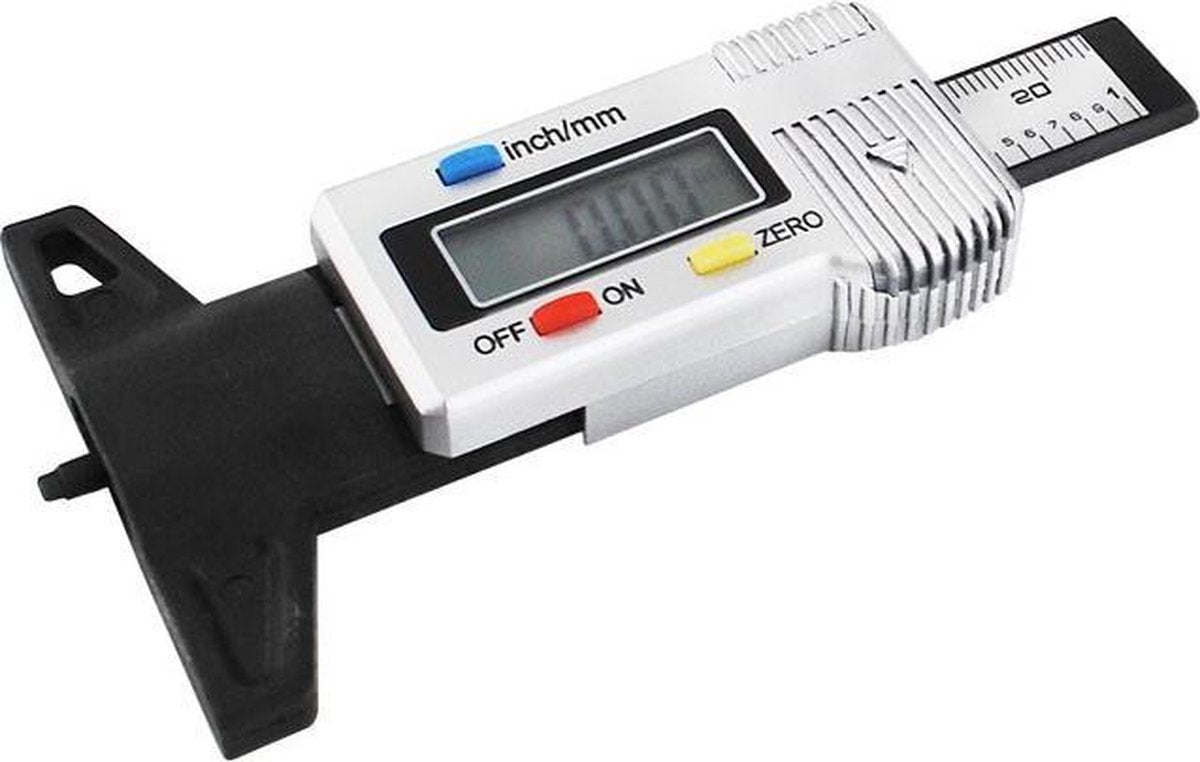 Digitale Bandenprofielmeter - Profieldiepte Meter Banden - Bandprofiel Meter Met Batterij