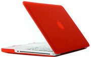 Mobigear Hard Case Frosted Rood voor Apple MacBook Pro 13 inch (2008-2012)