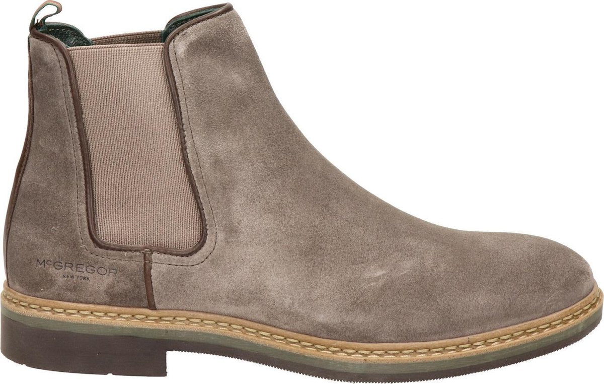 Mc Gregor heren chelseaboot - Taupe - Maat 40