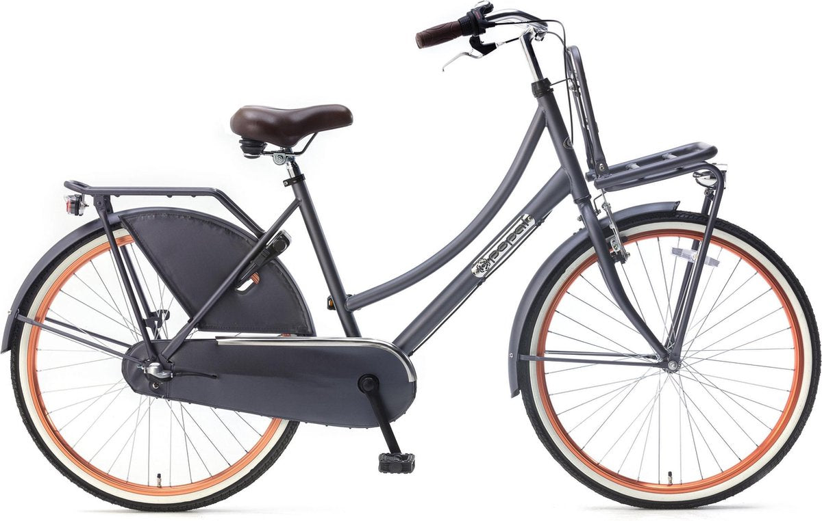 Popal Daily Dutch Basic+  Kinderfiets - 26 inch - Blauw