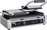 SARO Professionele Contactgrill Model PG 2 - Dubbel - Gegroefd