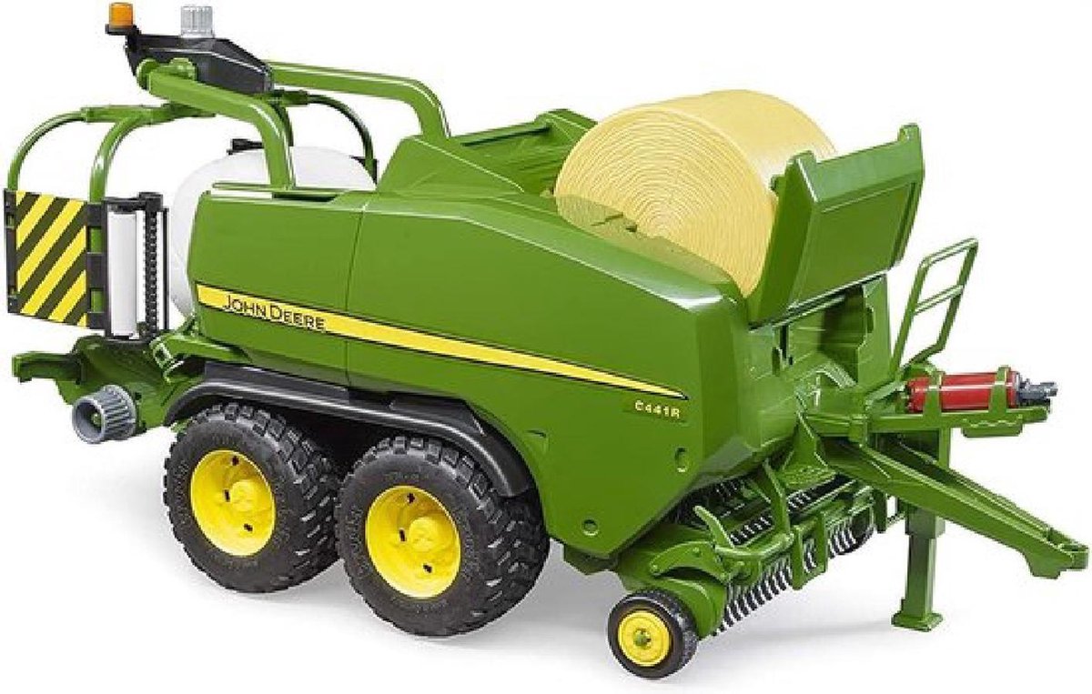 TimeCares - Bruder - Wikkel wagen - Speelgoed - Kinderen - Buitenspeelgoed - Wrapping Baler - 1:16 -