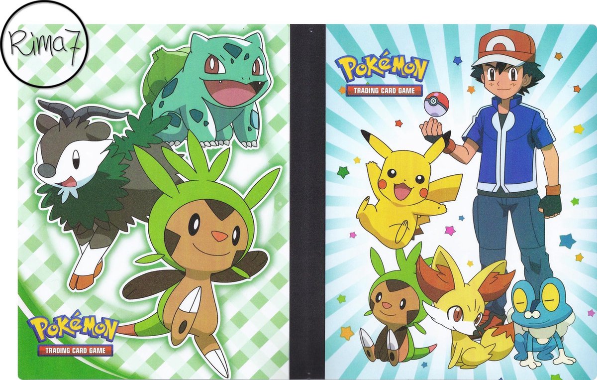 Pokémon Verzamelmap - Voor 240 kaarten - Pokémon - Verzamelalbum -  A5 Formaat - Flexibele kaft - Portfolio