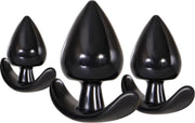 Evolved Anal Delights Buttplug Training Kit Zwart