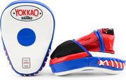 Yokkao Focus Mitts Closed Fingers - Leer - Thai Flag