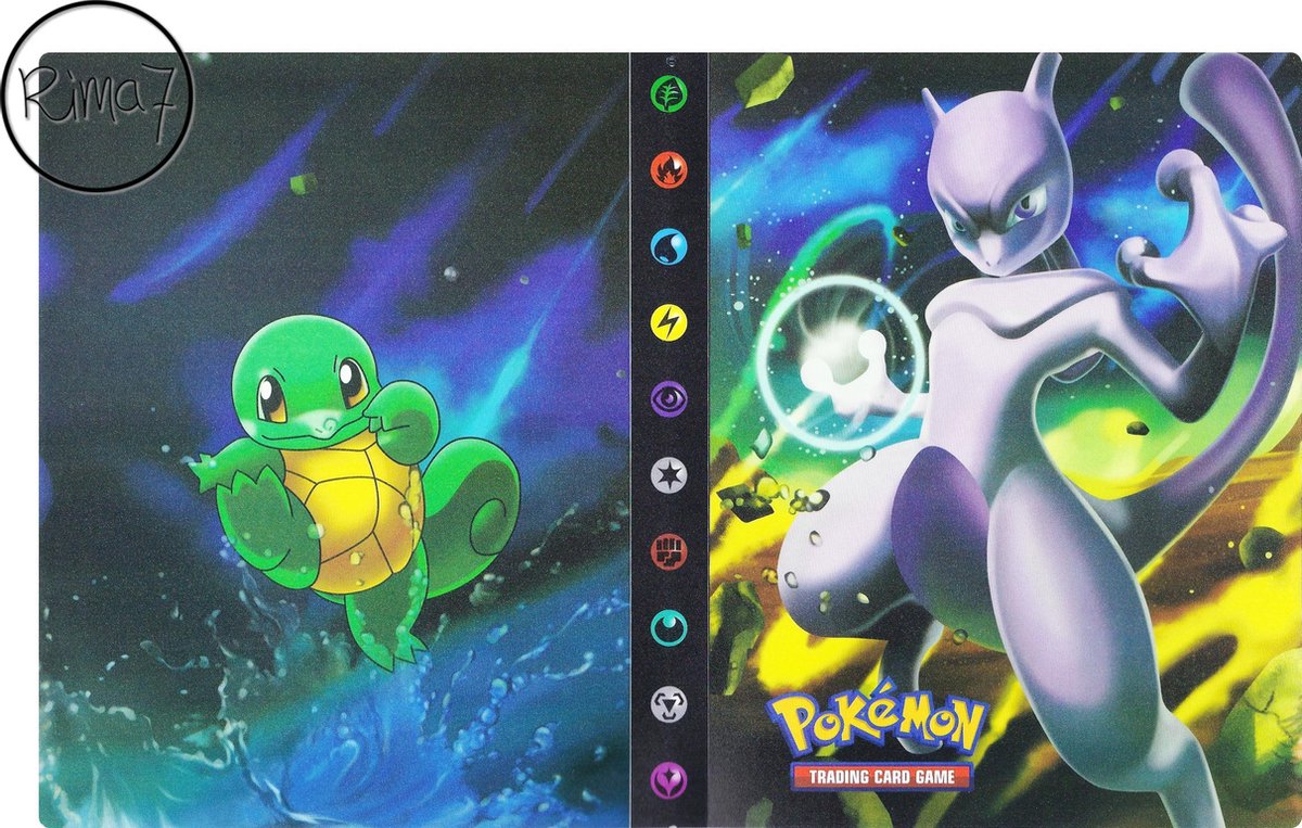 Pokémon Verzamelmap - Voor 240 kaarten - Verzamelalbum -  A5 Formaat - Flexibele kaft - Portfolio