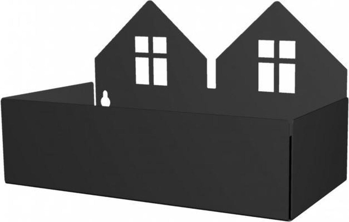 Roommate Twin House Opbergbox Black