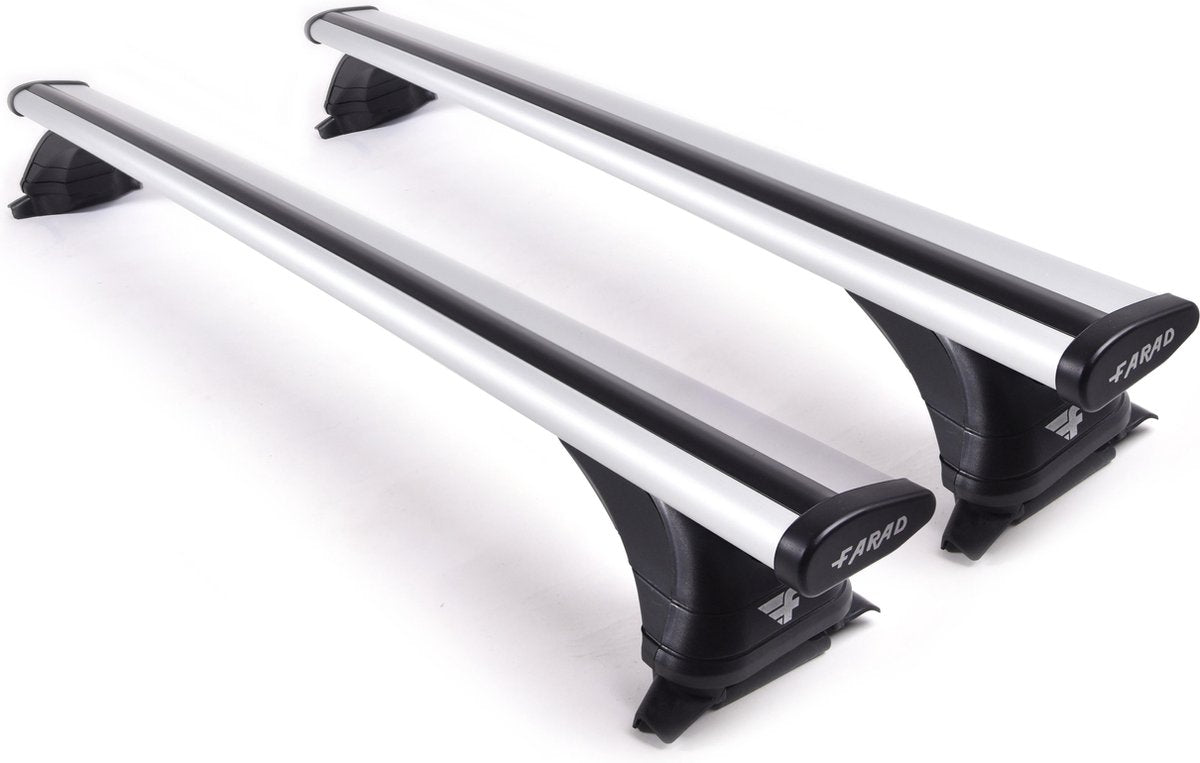 Farad Dakdragers - Volkswagen Tiguan vanaf 2016 - Open Dakrail - 100kg Laadvermogen - Aluminium - Wingbar - Luxset