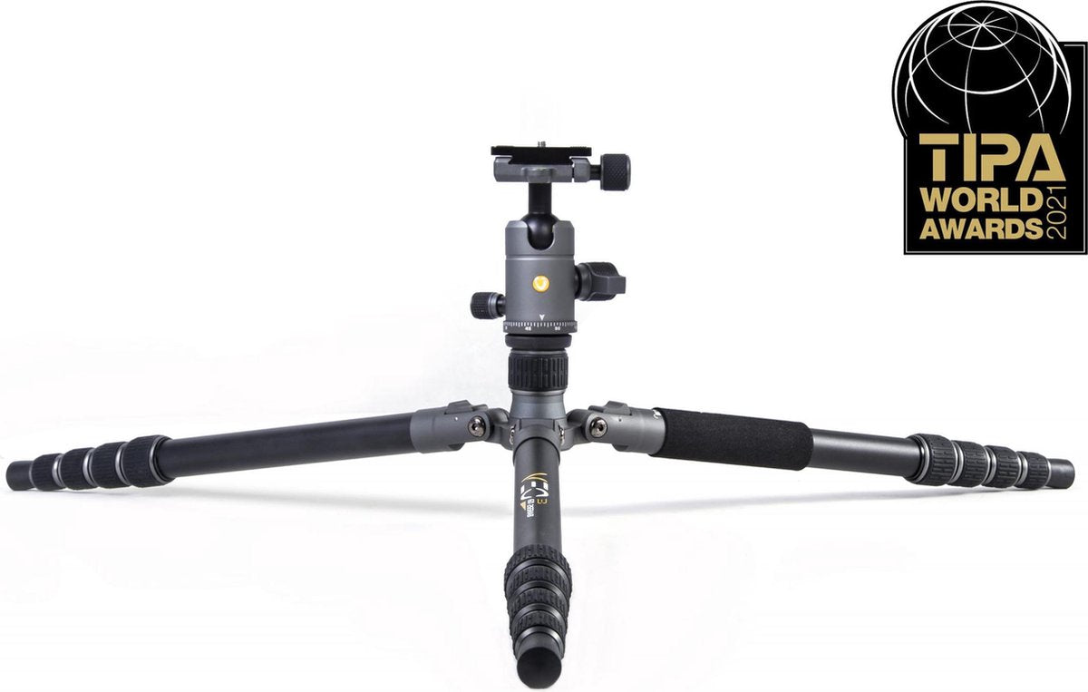 Vanguard VEO 3GO 265HAB | Aluminium Statief 3in1 |  Eénbeen Vlog-Selfiestick Macro| Bluetooth AB  | Balkop BH-120 Arca Swiss |