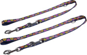 Training leash party blue 200cm 20mm