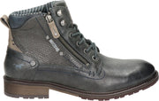 Mustang heren veterboot - Antraciet - Maat 40