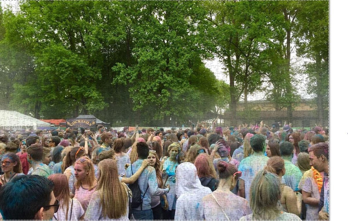 Mensenmassa - Legpuzzel 1500 stukjes