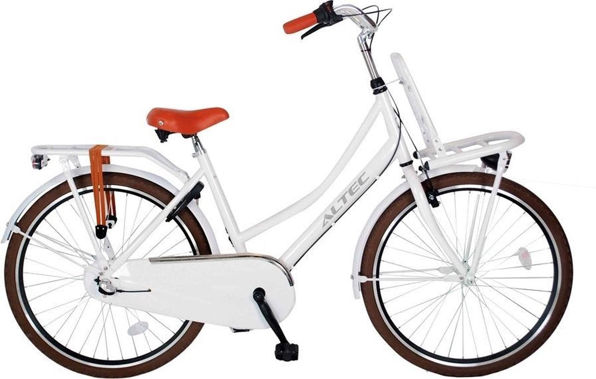 Altec Dutch 26inch Transportfiets Snow White - 3 versnellingen