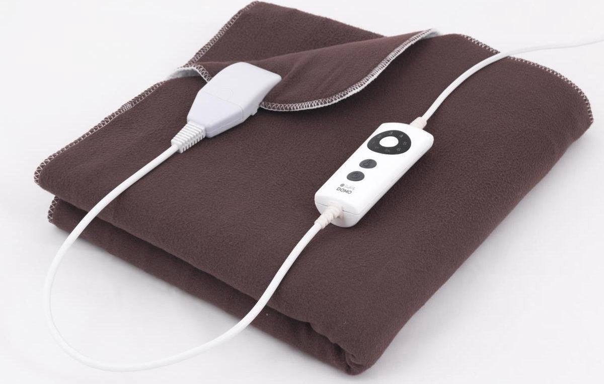 * Domo DO606ED - Elektrische onderdeken - 140x150cm - 2 persoons