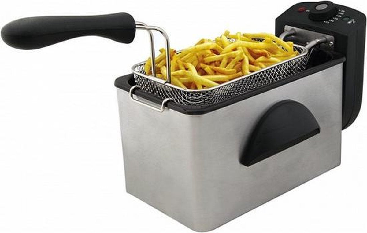Frituurmachine COMELEC FR3082 2 L 2000W Zwart Roestvrij staal