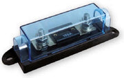 ZEKERINGHOUDER NYLON MET POLYCARBONAAT KAP