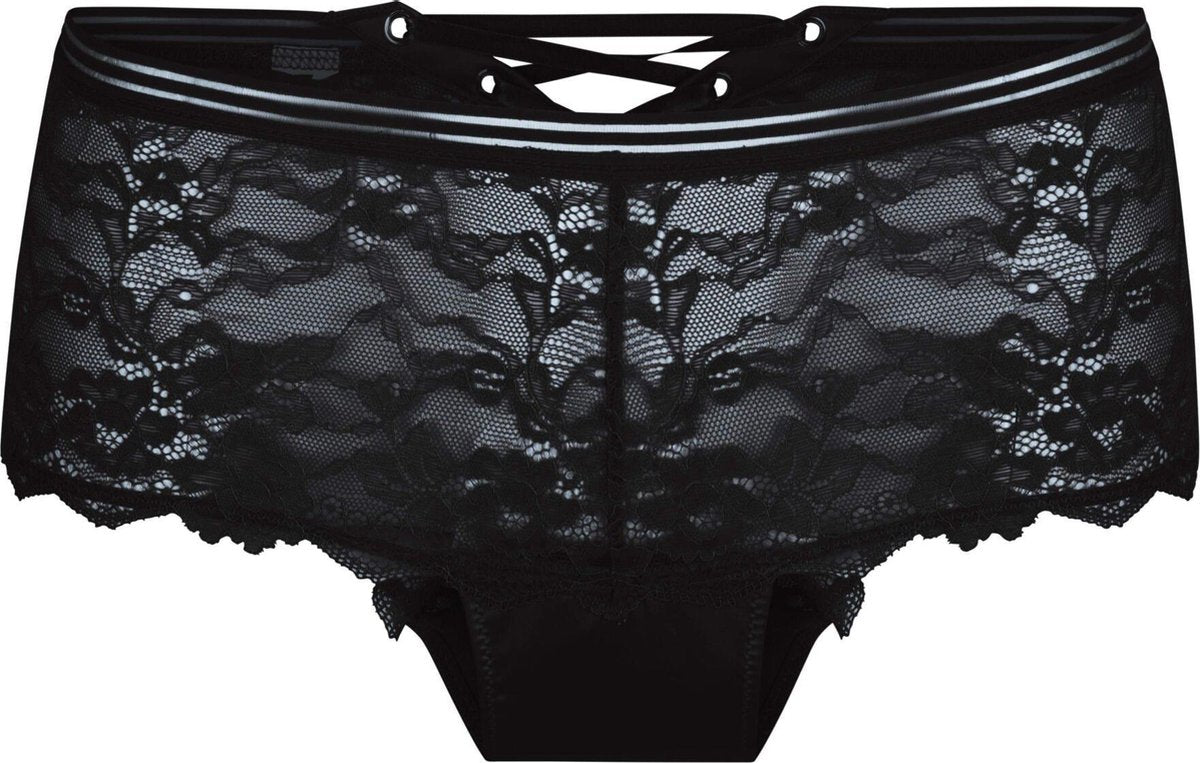 LingaDore Black Hagel Lace Hipster Zwart S