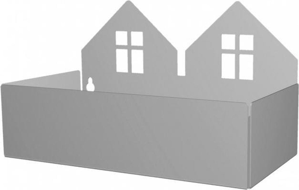 Roommate Twin House Opbergbox Grey